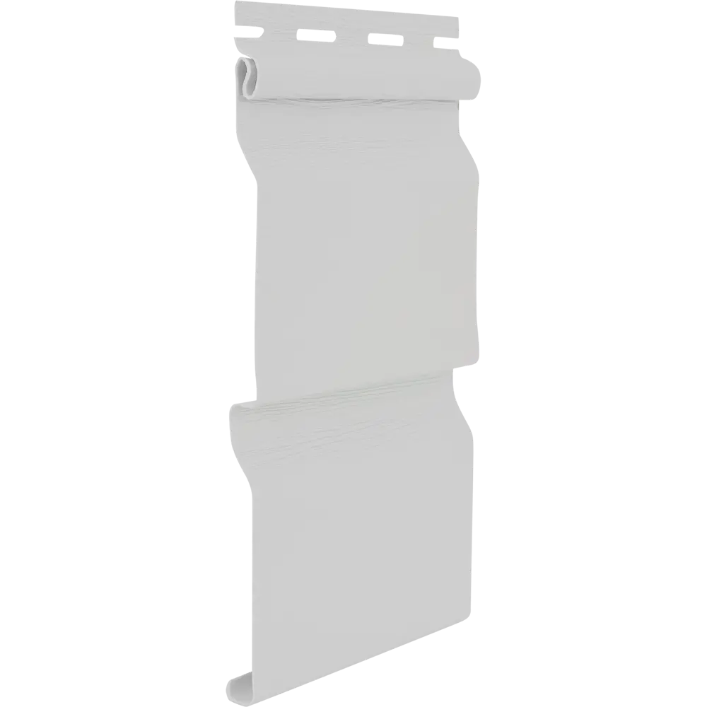 Сайдинг ПВХ брус 2700х203 мм белый, 0.548 м2 FINEBER STLM-2177779 - Вид №1