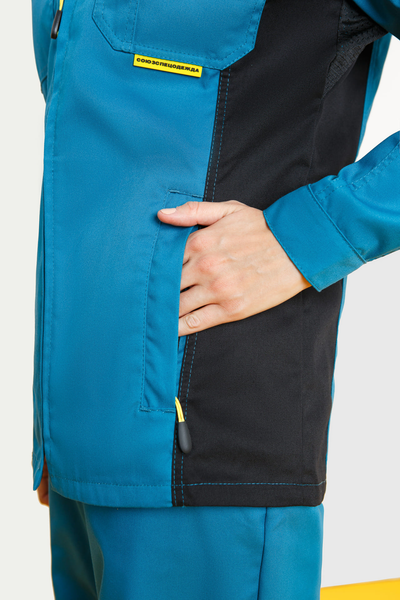 5027155 Костюм  женский аквамарин черный STATUS  Женская размер 48-50/170-176  - Вид №20