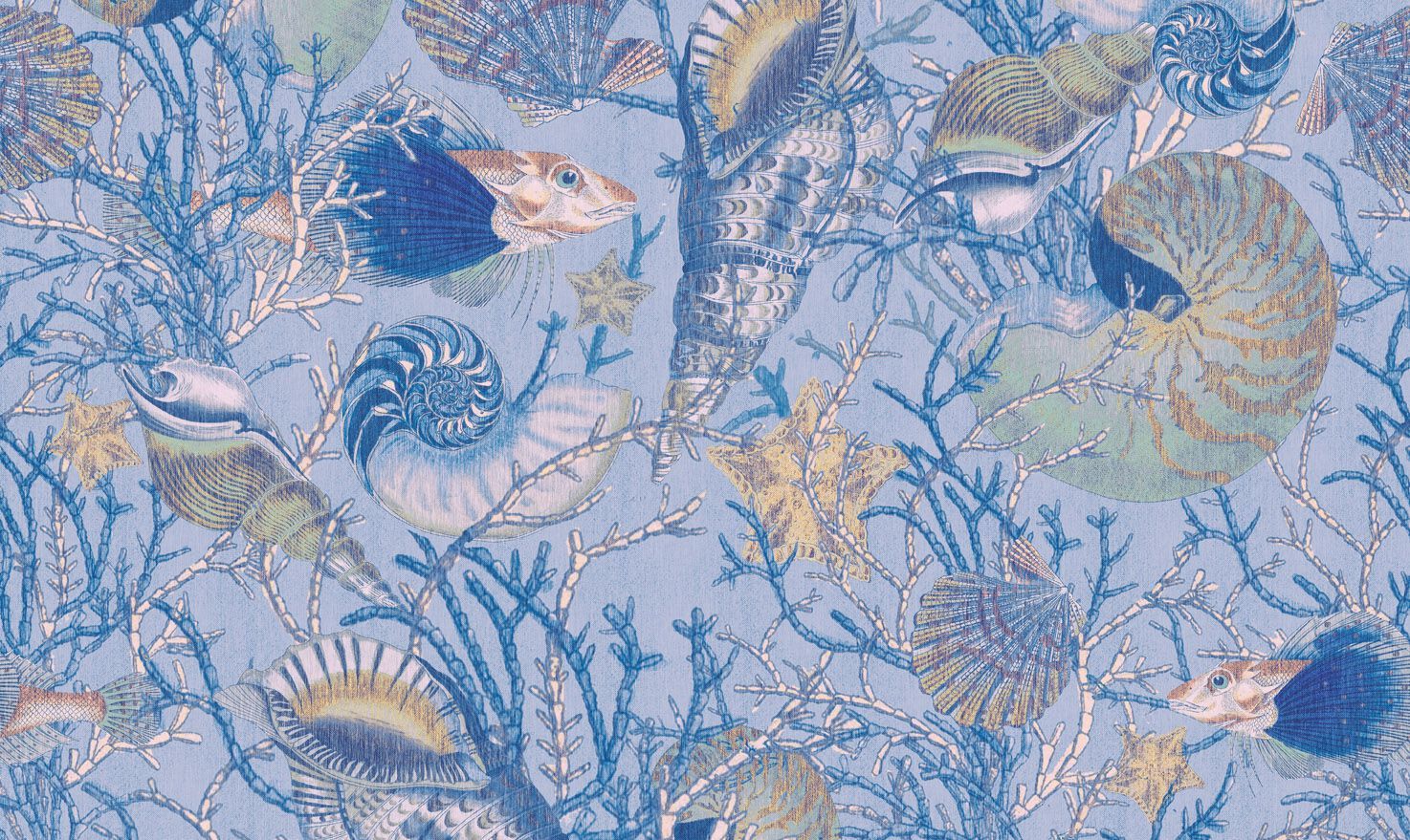 Обои с рисунком Jannelli&Volpi CONCHIGLIE ARCH-00130795 - Вид №4