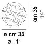 Vetreria Vistosi Настольная лампа из дутого стекла Rina sun-id-1382564 - Вид №4