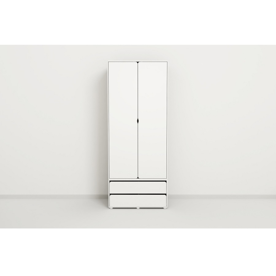 Комод Flexa с 2 ящиками, белый 812530240 - Вид №1