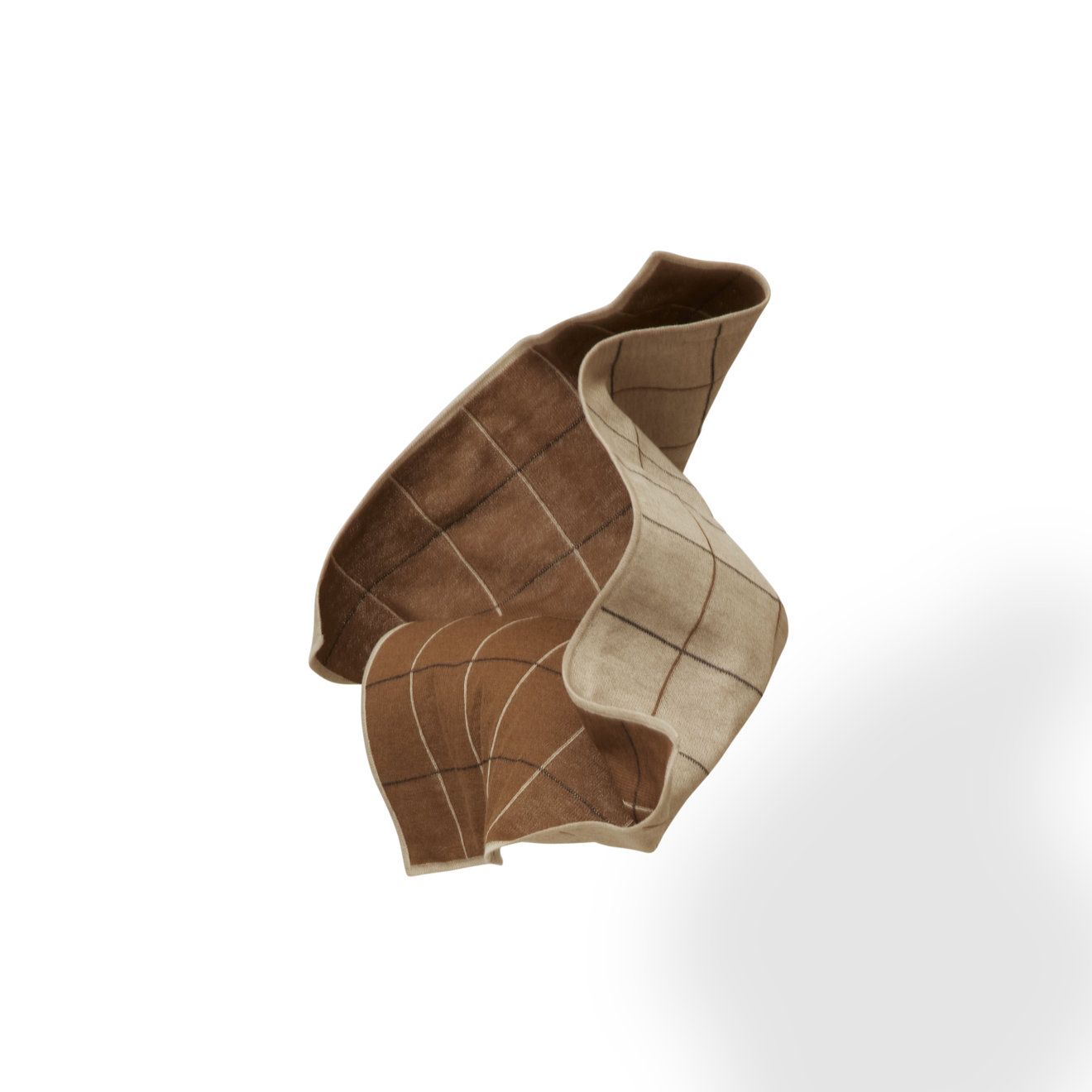 Детское шерстяное одеяло в клетку с двойным лицом Form & Refine Aymara ARCH-00032449 - Вид №2