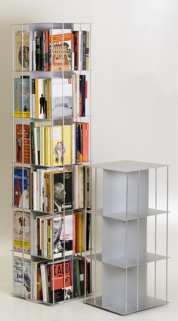 KRIPTONITE Отдельно стоящий вращающийся книжный шкаф из алюминия sun-id-1389768 - Вид №18
