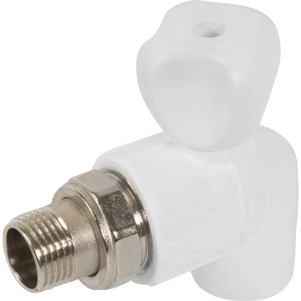 Кран для радиатора угловой РВК 1/2"x20 мм полипропилен 13630888 STLM-2035581 