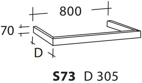 Karl Andersson Деревянный буфет / офисный блок в скандинавском стиле Ka72 762+s73+ks13  - Вид №3