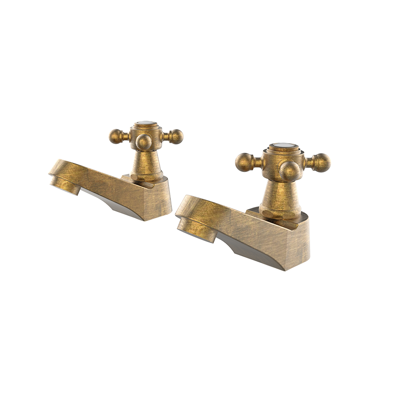 223199 PREMIUM Старый латунный +1866 набор Умывальник краны Старая Латунь GRB MIXERS 