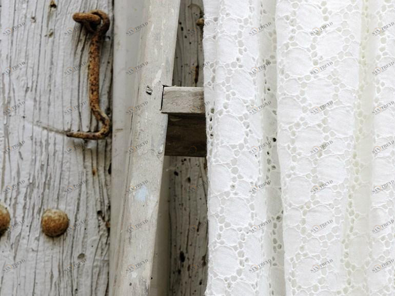 Élitis Вышитая льняная ткань Dolcezza sun-id-1370767