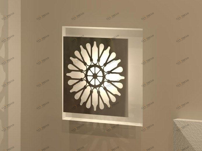 Ledevò Настенный светильник из алюминия Gothic sun-id-1431831