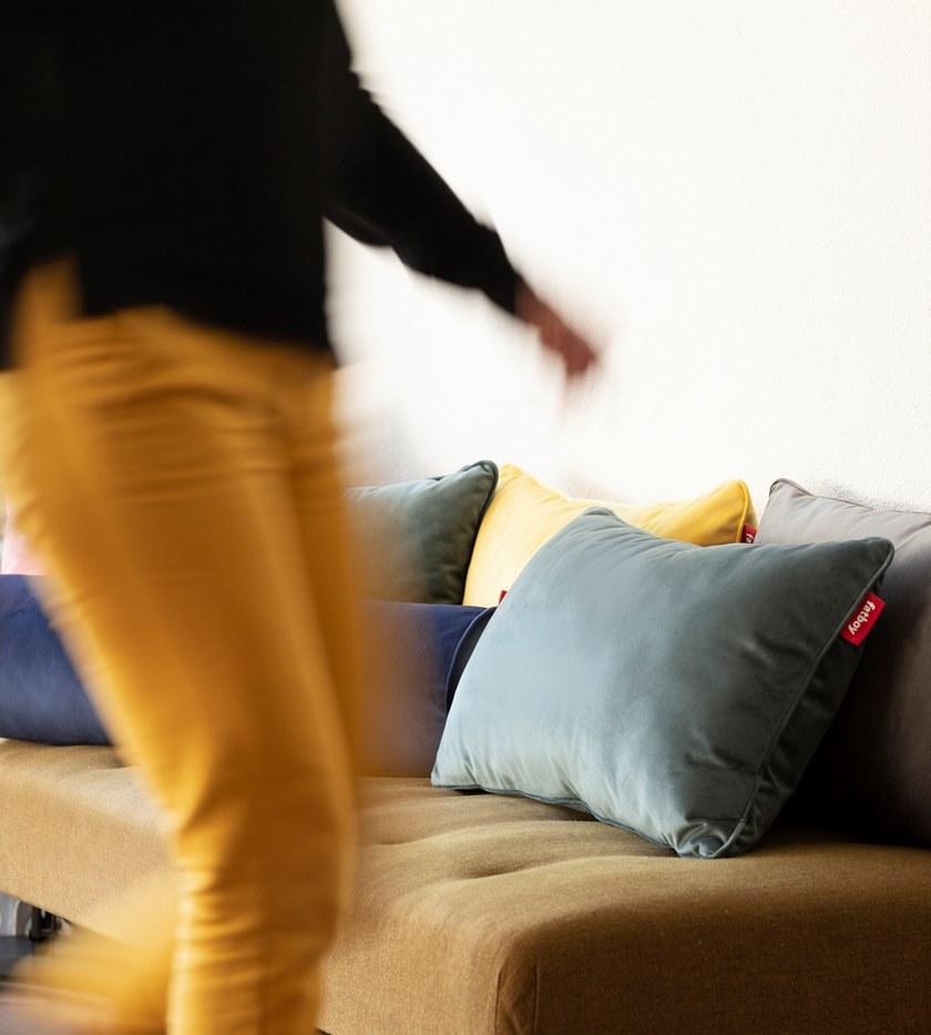 Fatboy Цилиндрическая подушка из однотонной ткани в современном стиле sun-id-1450811 - Вид №5