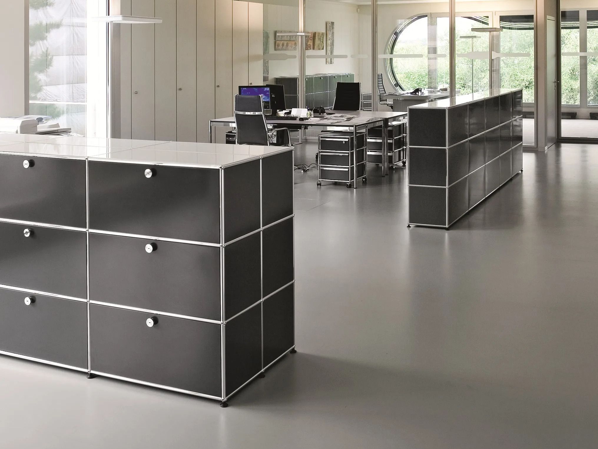 Прямоугольный рабочий стол из ламината USM USM Haller Table ARCH-00149112 - Вид №8