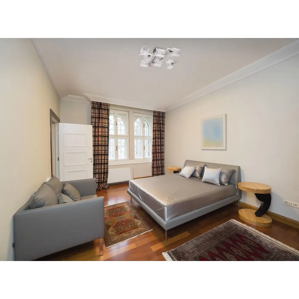 Люстра потолочная «Тетро», 8 ламп, 24 м², цвет хром 82314152 STLM-2066907 DEMARKT  - Вид №4
