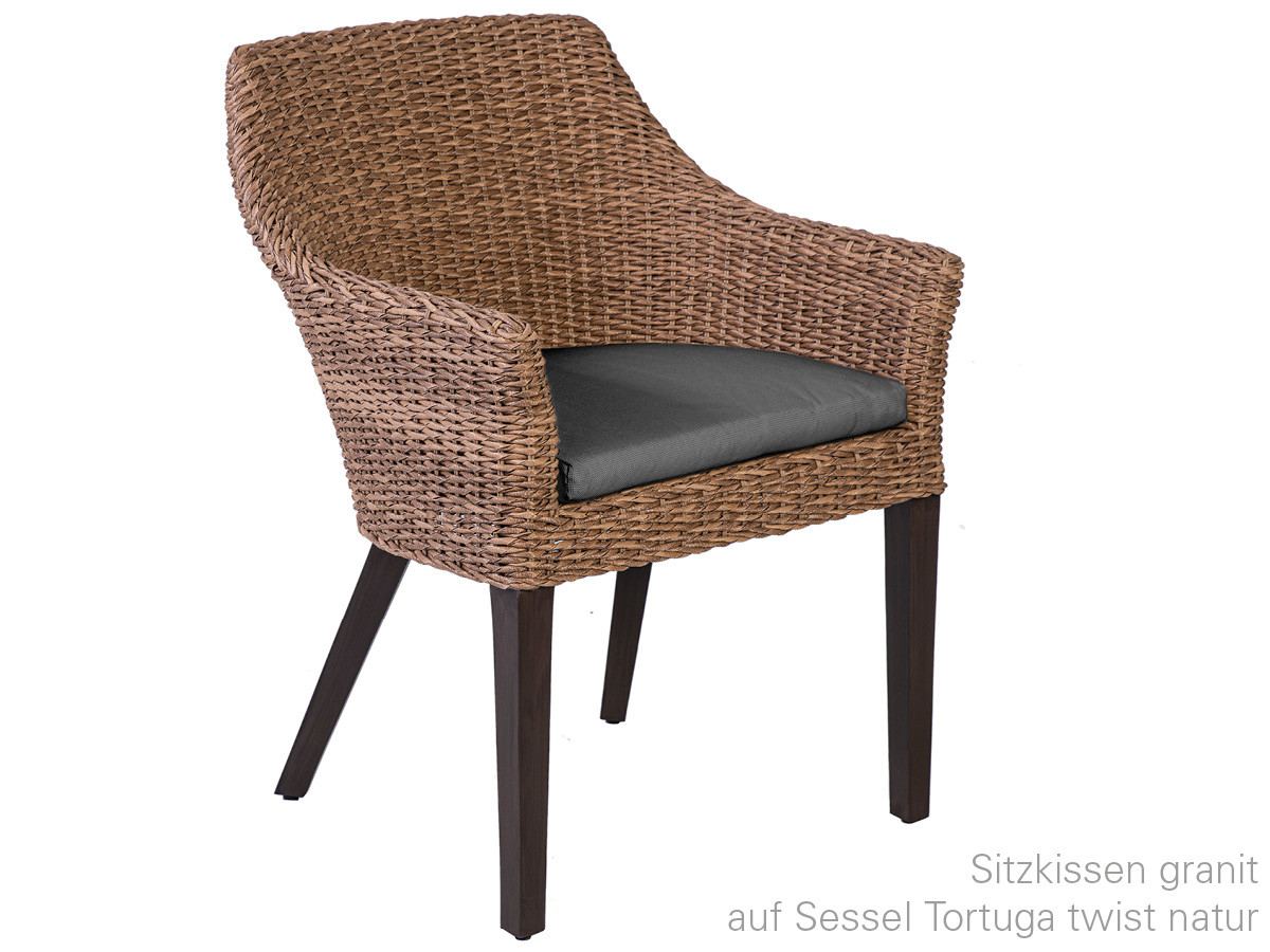 10.00.1520 Подушка кресла Tortuga Outdoor гранит Mbm - Вид №2