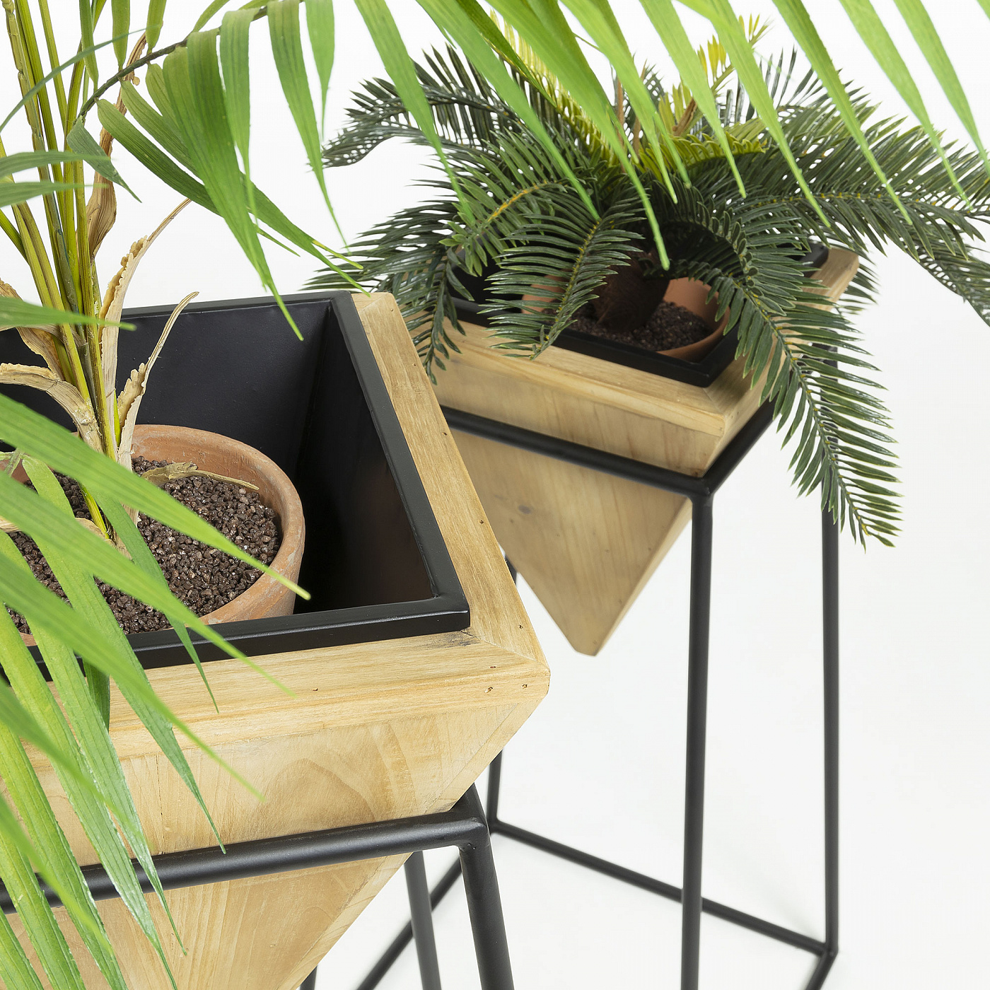 064993 Комплект из 2 кашпо Star La Forma Stared 