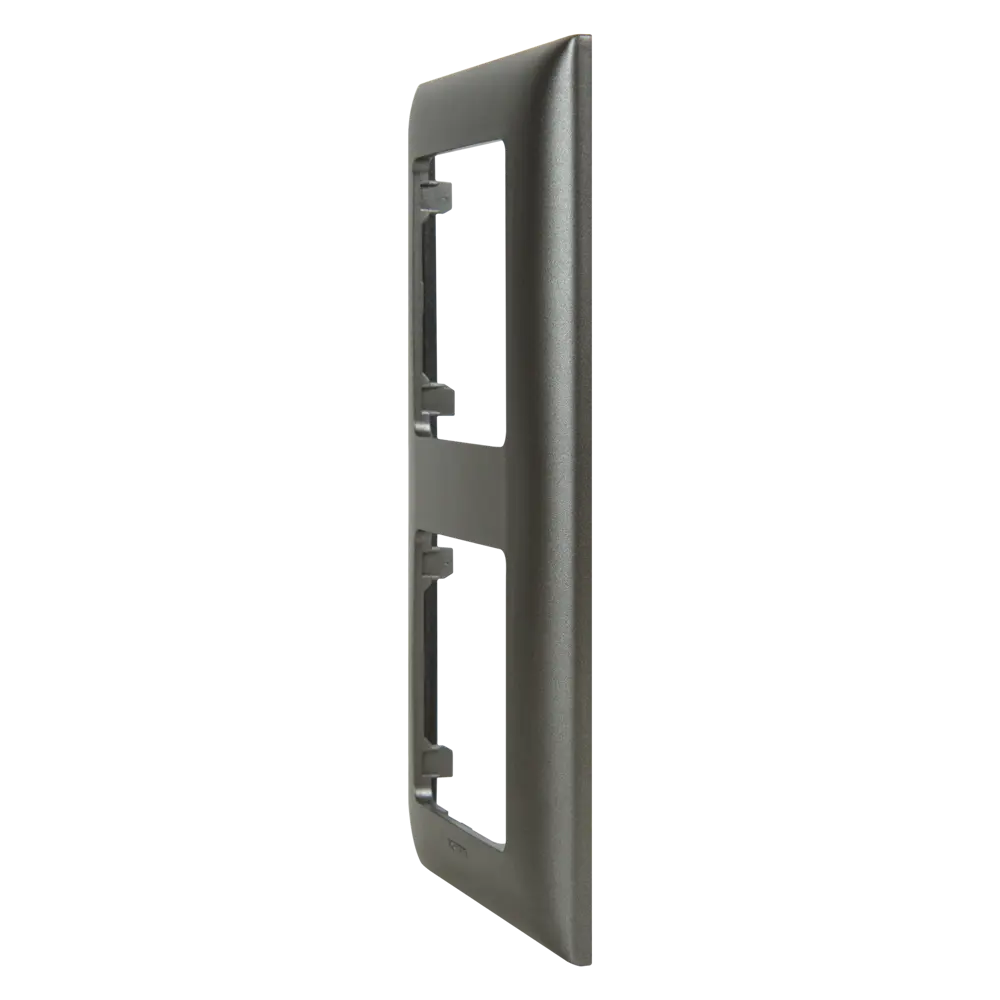 LEXMAN LILIAN - Декоративная рамка для розеток, 2 поста, цвет Титан 86761646 STLM-1357006 - Вид №2