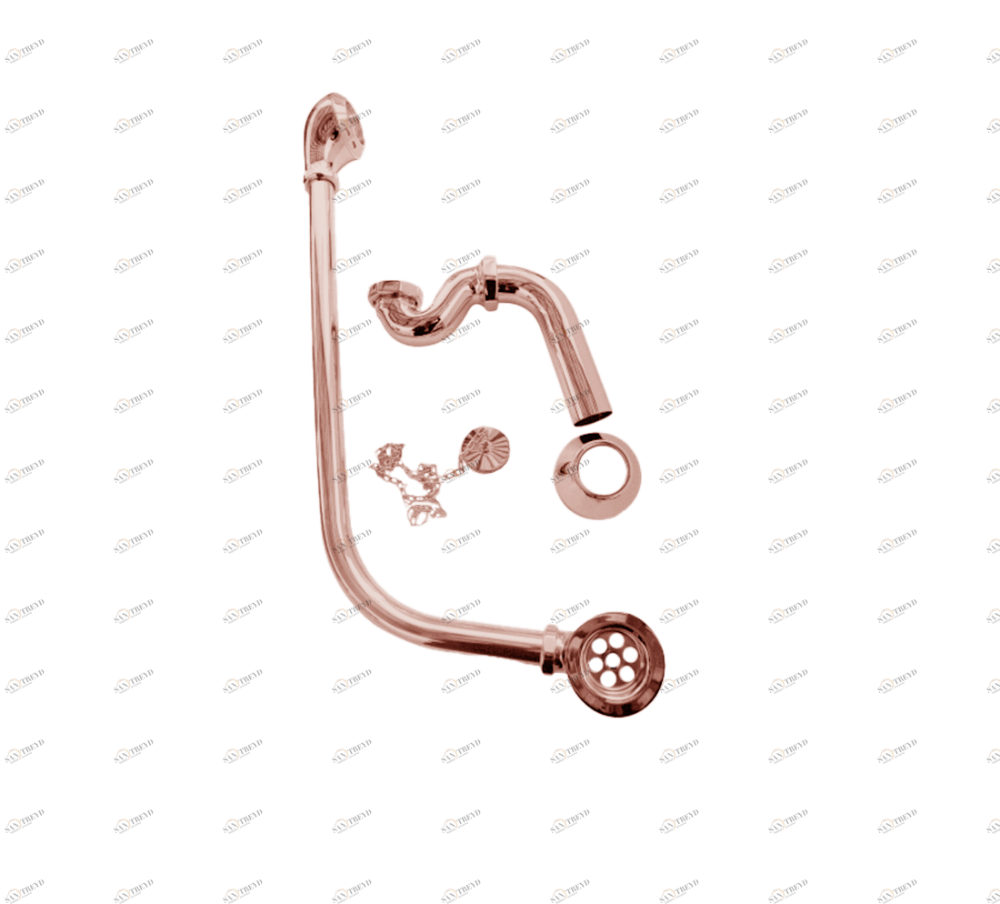 Gentry Home Basin bowl siphon Taps accessories Розовое золото GH101997 