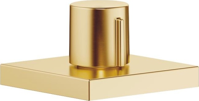 20000980-28 Вентиль боковой запирание влево холодная или горячая - латунь сатинированная Dornbracht Symetrics