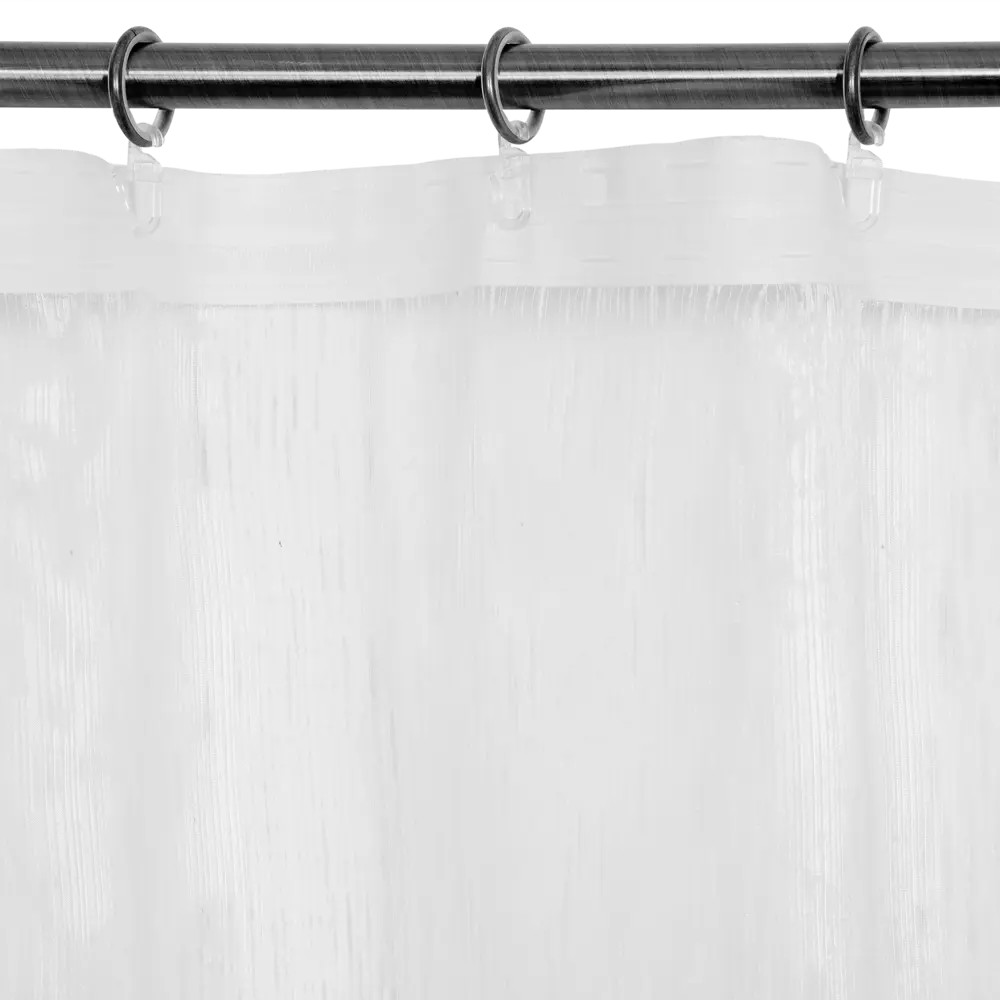 Тюль на ленте «Дождик», 250x260 см, полоски, цвет белый AMORE MIO STLM-2094421 - Вид №5