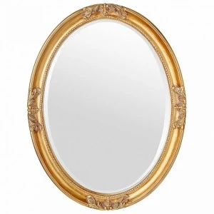 Зеркало настенное 82х62 см античное золото Parigi Gold ART-ZERKALO ДИЗАЙНЕРСКИЕ 00-3884069 Зеркальный;золото