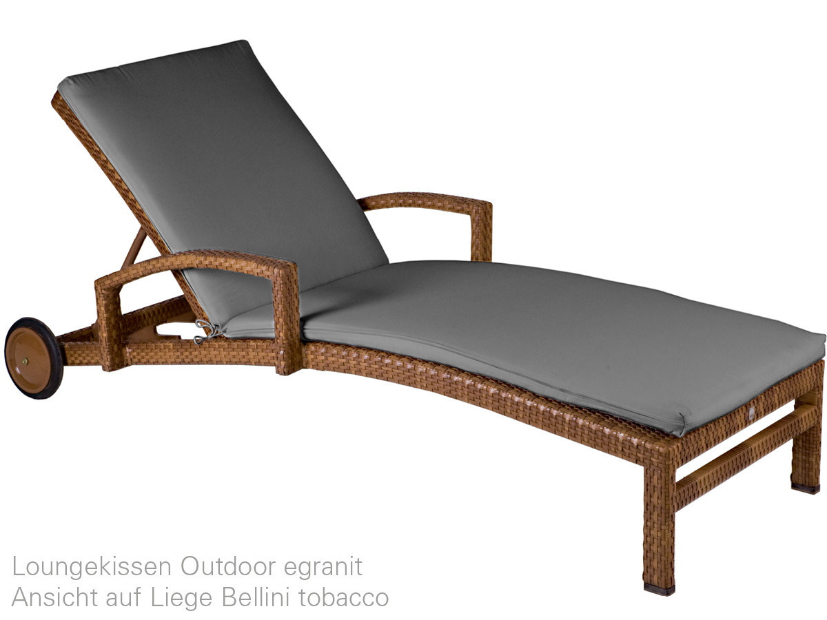 10.00.1408 Подушка для шезлонга Bellini Outdoor granite Mbm  - Вид №1