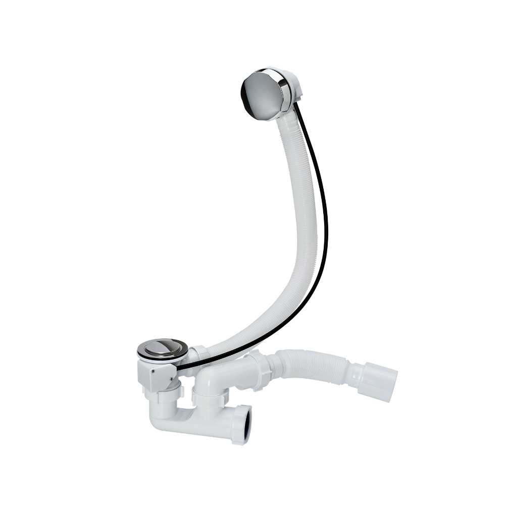 050211 Сифон полуавтомат для ванн и глубоких душевых поддонов Prima 11  Berges Flex