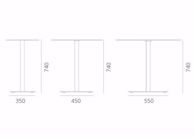 Systemtronic Круглый стеклянный стол по контракту Bada sun-id-1460154 - Вид №1