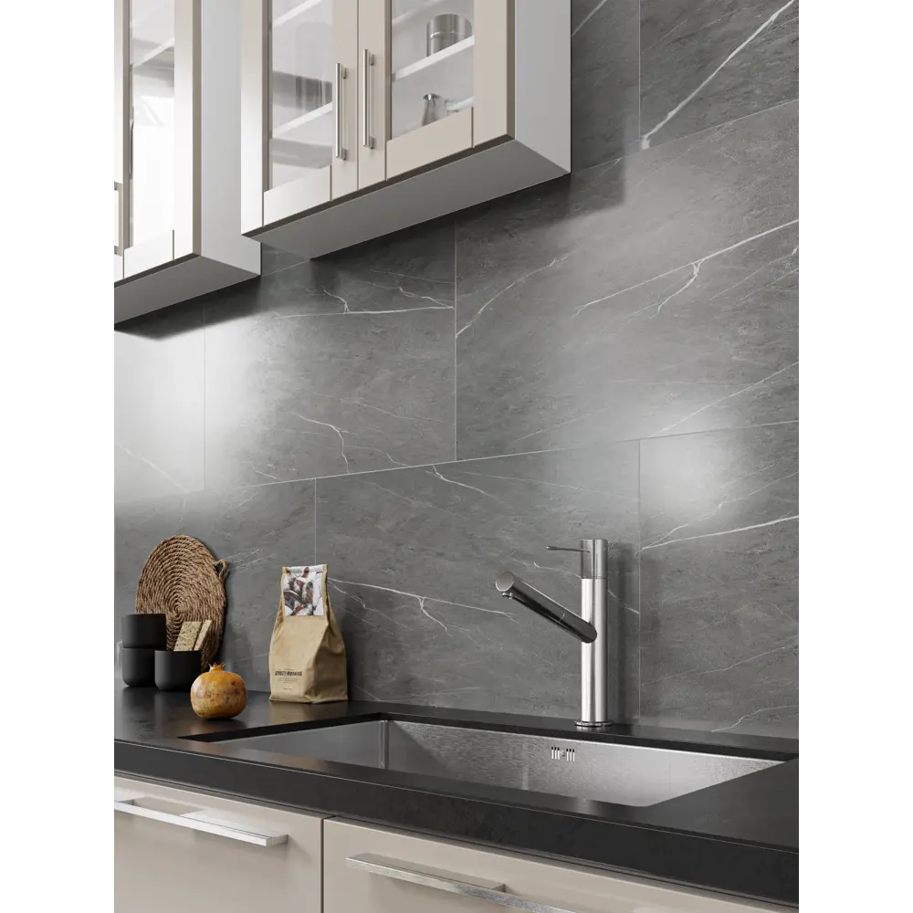 KREAFORTA Панель ПВХ «Сардиния» мраморная текстура для влажных помещений 89412579 STLM-1564578 - Вид №5