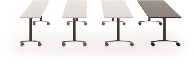 IBEBI Стол для переговоров со складной столешницей на колесиках Archimede project sun-id-1482125 - Вид №17