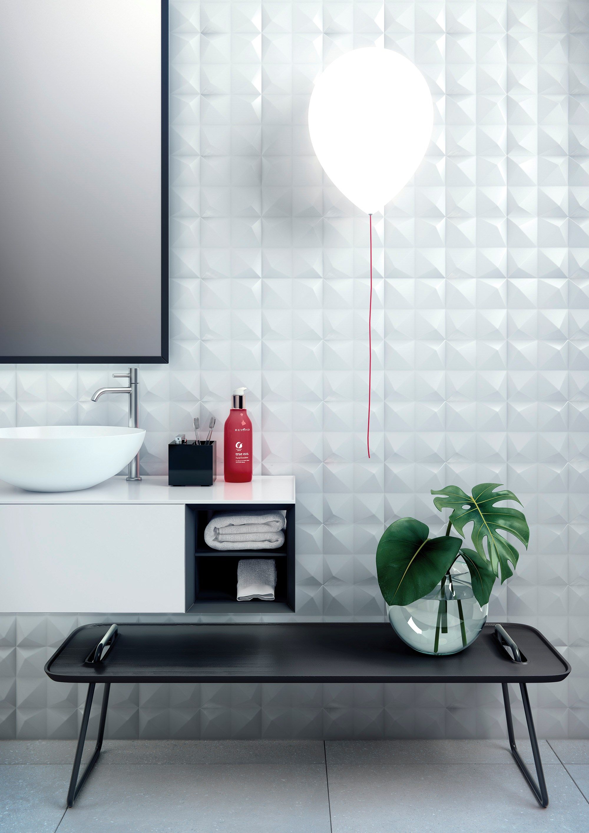 Настенный светильник из полиэтилена Estiluz ARCH-00025753 - Вид №1