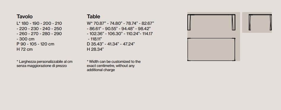 Прямоугольный стол из ясеня Pianca ENEA UP ARCH-00038540 - Вид №5