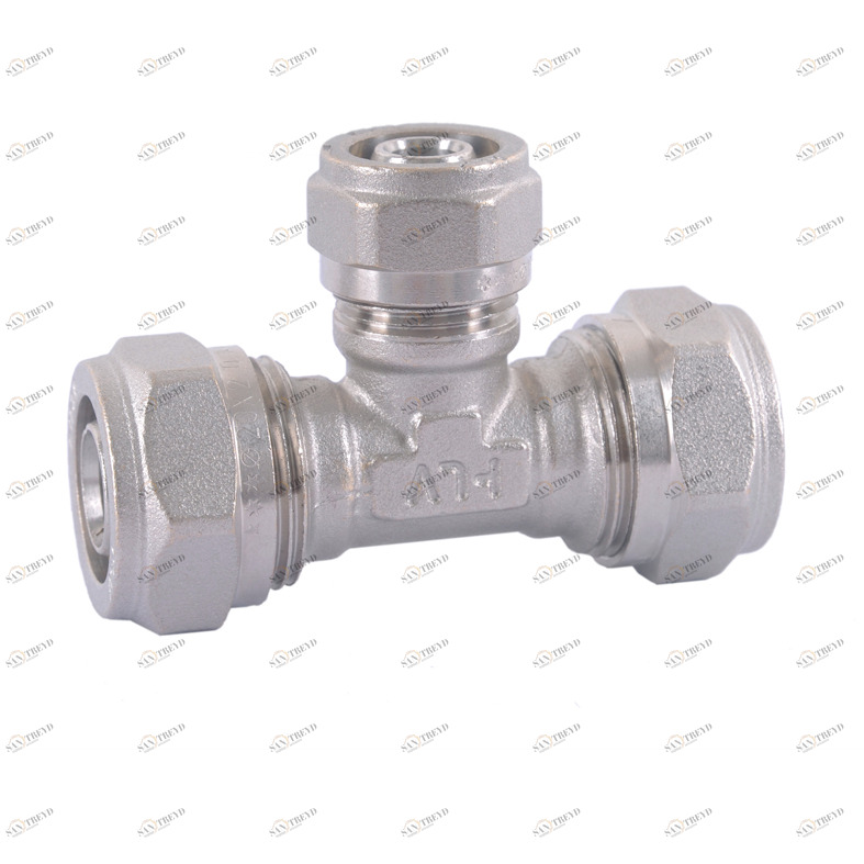 HLV-114331.№.04 Тройник обжимной HLV 