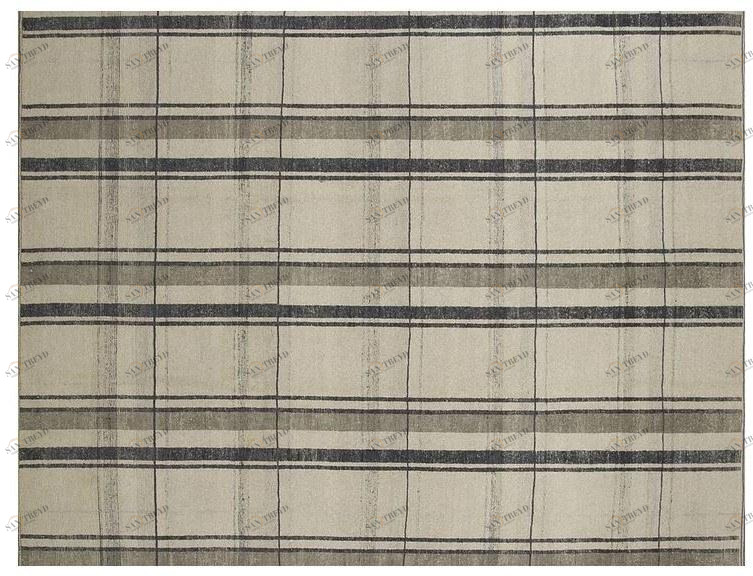 Mohebban Прямоугольный шерстяной коврик с геометрическими мотивами Highland sun-id-1470841