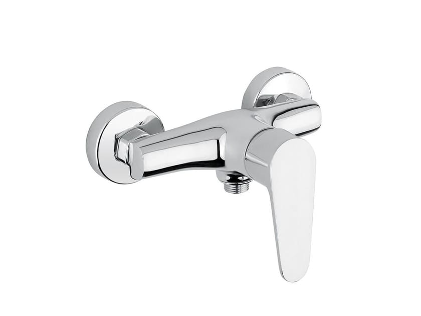 Хромированный латунный смеситель для душа с 2 отверстиями Bugnatese Century ARCH-00064557