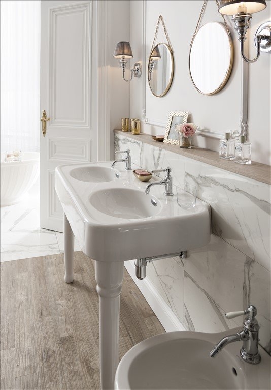 ARC1200 1TH, ARC2 Напольная раковина стоящая овальная Burlington Arcade - Вид №7