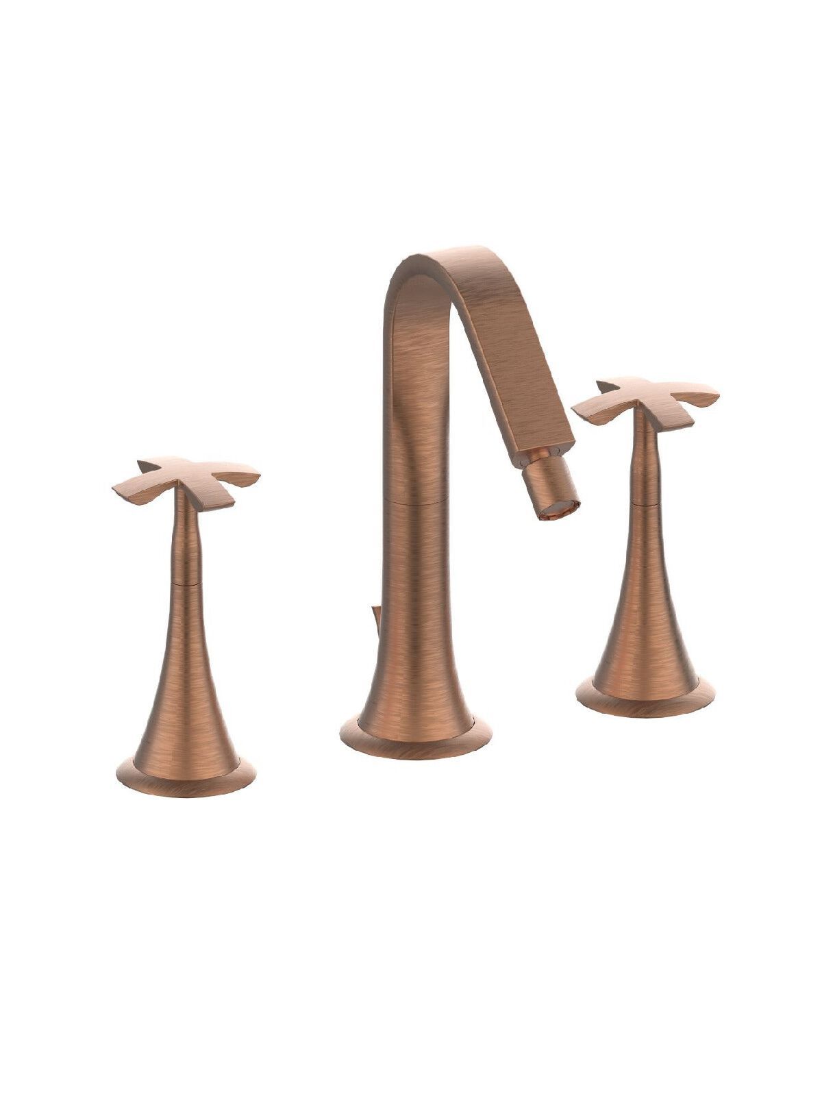 Смеситель для биде с 3 отверстиями и поворотным горлышком Rubinetterie Frattini Lucrezia ARCH-00006085