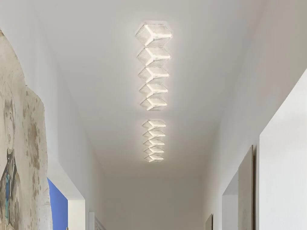 Венецианский Кристалл ручной работы потолочный светильник Barovier&Toso Webb ARCH-00045268