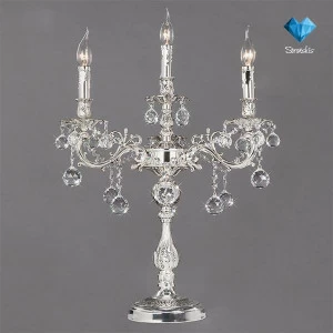 Настольная лампа Bogates 231/4 Strotskis BOGATES ПОДСВЕЧНИК, СВЕЧА 191608 Серебро
