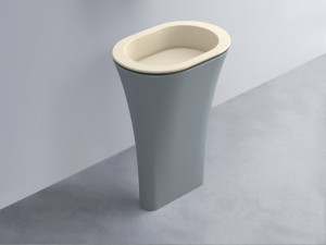 AMLA65-LN+AMPILO-LN+AMCOLO-BR Раковина Amedeo Ovale отдельностоящая cielo Enjoy + Amedeo