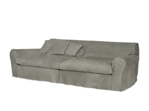 Кожаный диван