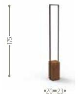 Talenti Торшер уличный светодиодный в iroko Casilda sun-id-1427166 - Вид №6