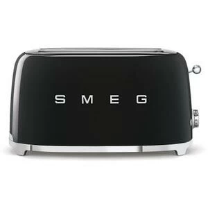 Тостер Smeg на 4 ломтика, черный