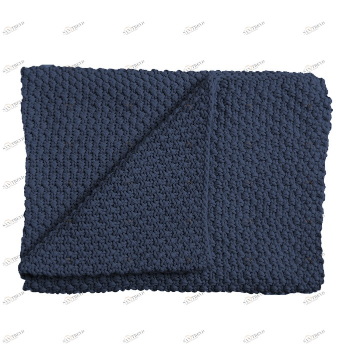 Плед детский хлопковый 75х100 см синий Sunny SCHARDT  00-3880149 Синий Santreyd 