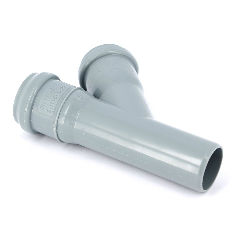 Тройник 45 SINIKON ПП D32 мм Стандарт 508001R - Вид №1