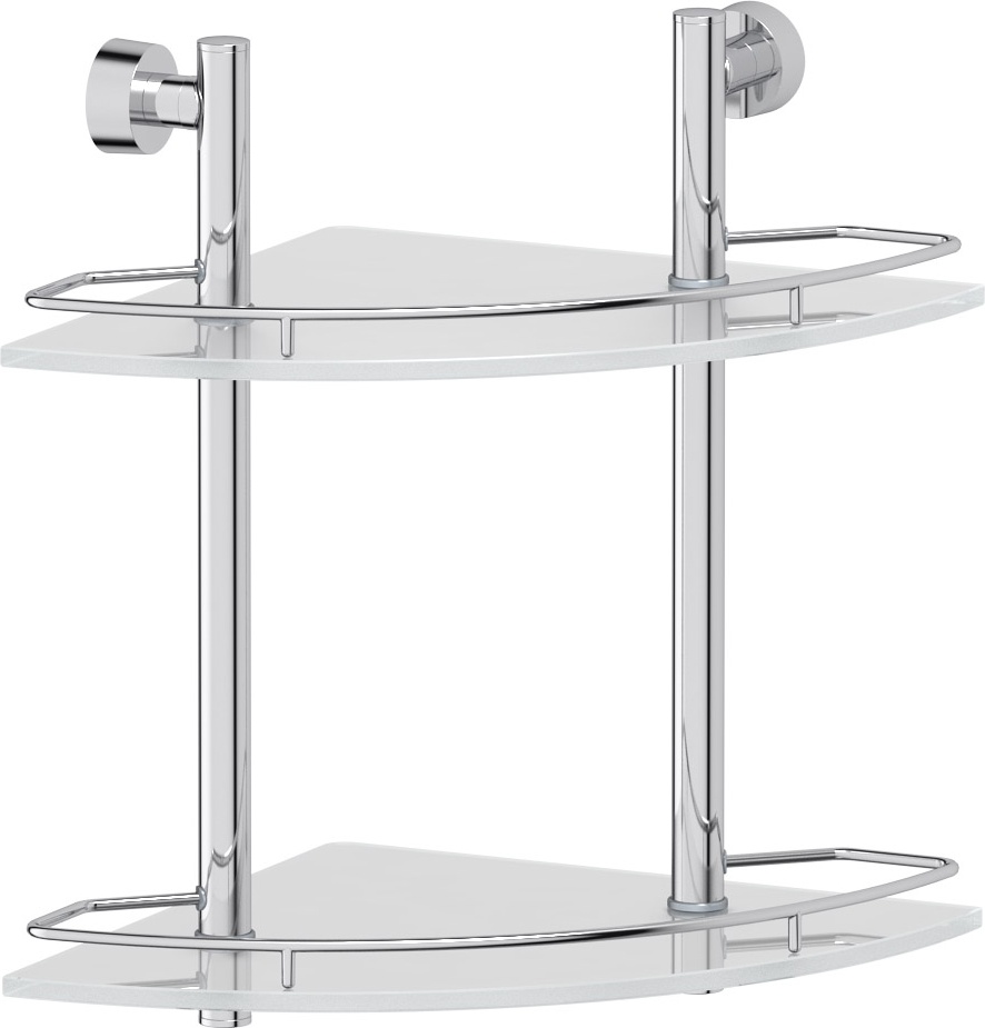 NOS 072 Полка угловая 2-х ярусная 28 cm FBS Nostalgy