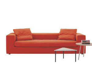 Двуспальный диван-кровать из ткани