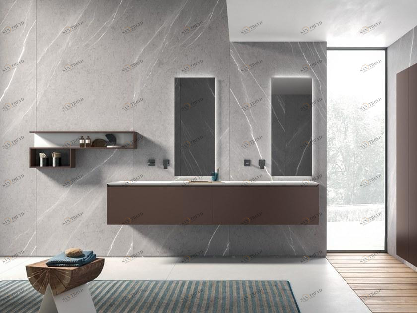 BMT Тумба под умывальник подвесная двойная Ikon Ik-02