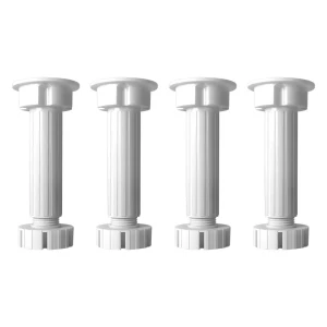 Lemax prof Круглые мебельные ножки 120 мм белые, набор 4 шт 89392601