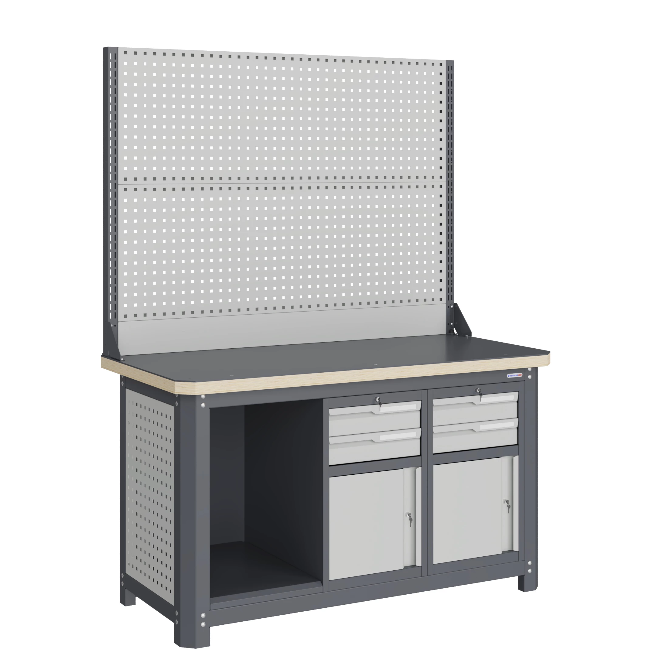 Верстак слесарный MCN 1552.S99.1-2 Верстакофф 111269