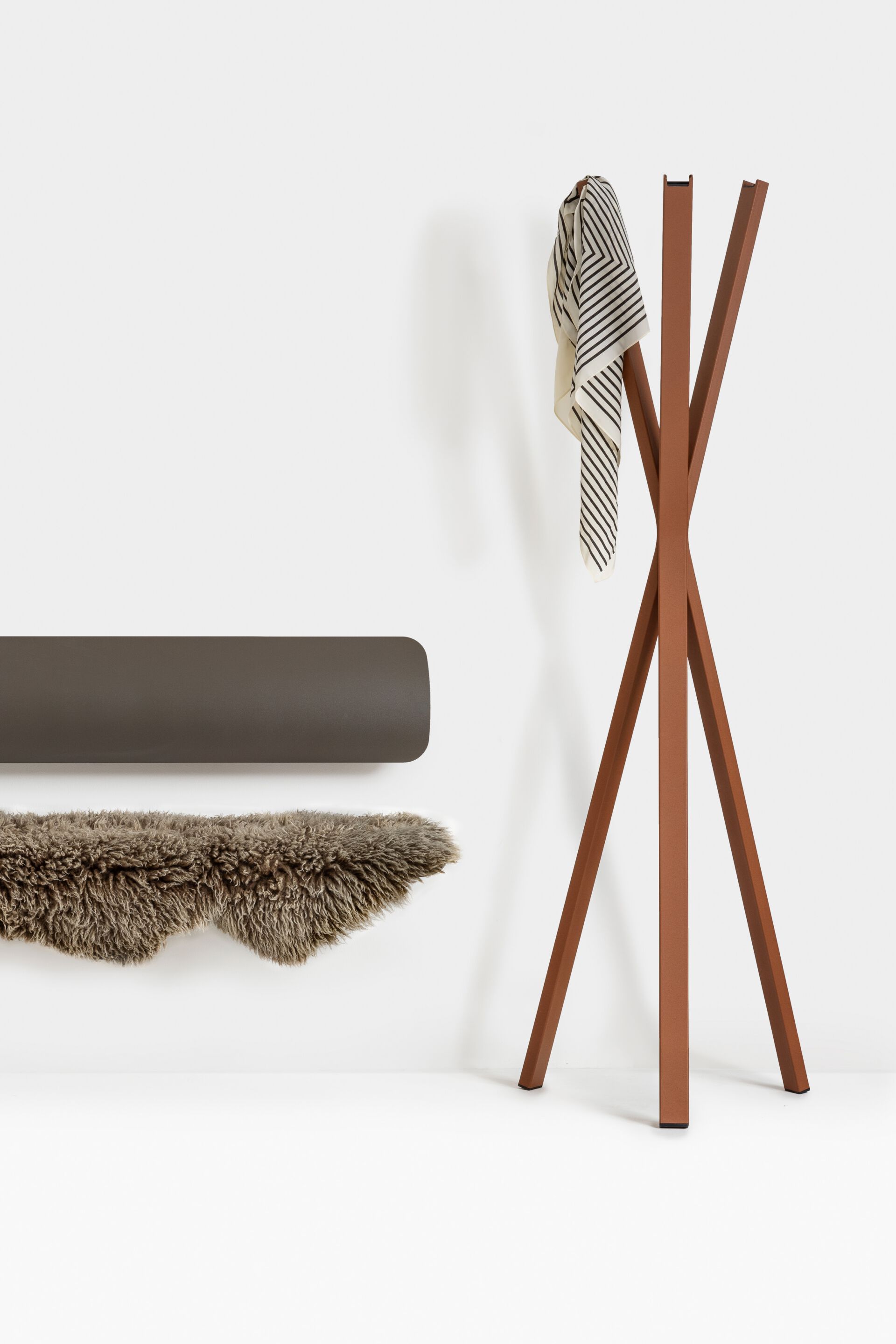 Стальная скамейка с порошковым покрытием FUNCTIONALS BEN ARCH-00131244 - Вид №8