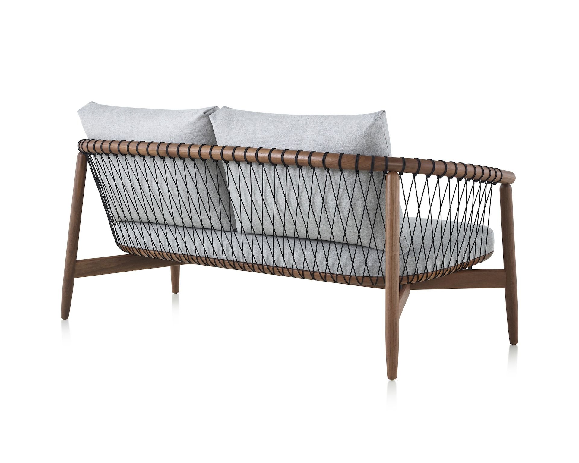 2-местный деревянный и тканевый диван Herman Miller Crosshatch ARCH-00119966 - Вид №19
