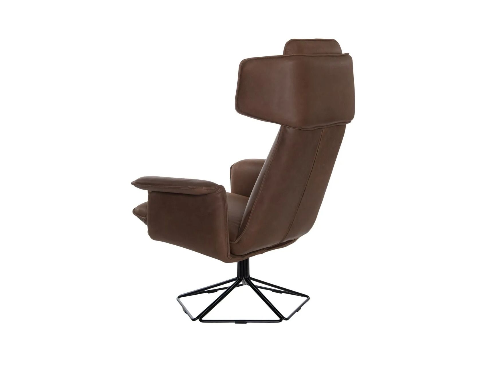 Кожаное кресло с подголовником Jess Оригами ARCH-00036177 - Вид №1